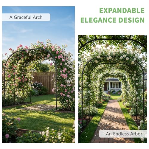 Garden Arch Trellis (88''H x 88''L x 88''W)
