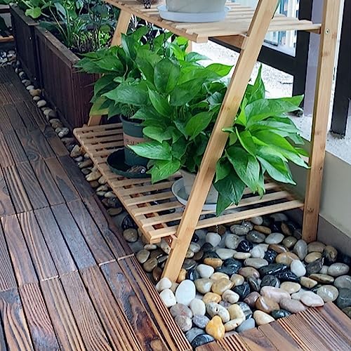 40lbs Large River Rocks Decorative Pebbles
