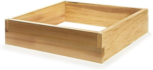 All Things Cedar RG24 2-ft Cedar Raised Garden Box, Transform Your Urban Gardening Needs, untreated Western Red Cedar, for Planting Outdoor Plants, Vegetables, Fast, Easy Assembly