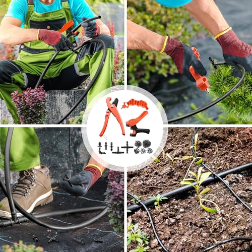 Drip Irrigation Hole Punch Tool (Orange)