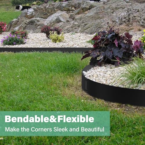 10 inch Tall Metal Landscape Edging (6 Count)