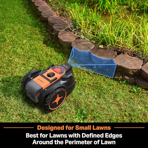 OcuMow VBRM601YCM AD Robot Mower with Parallel Cutting (Mows up to 2600 Square Feet + 8.0Ah)