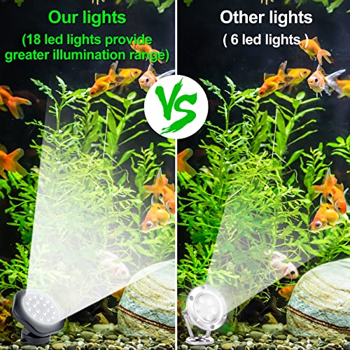 Solar Pond Lights (3 Light-Cool White)