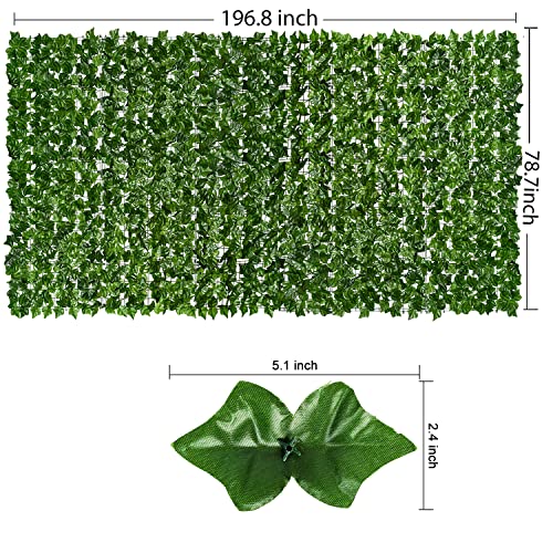 Artificial Ivy Privacy Fence