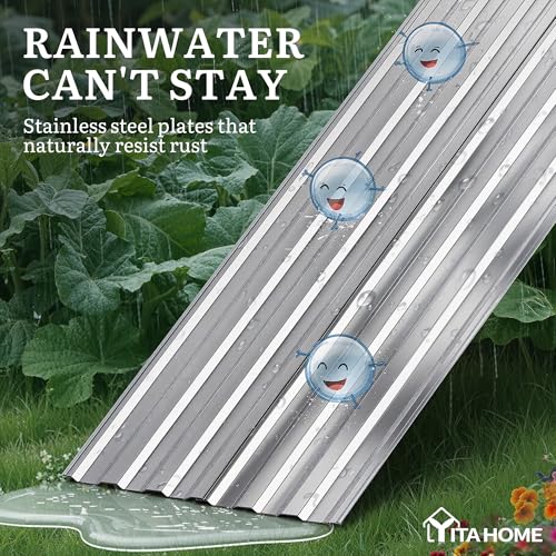 6x3x2ft Galvanized Raised Garden Bed (6x3x2ft / Silver)
