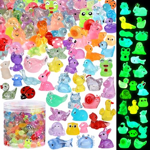 265pcs Mini Resin Animals (Multicolored 265pcs Resin Animals)