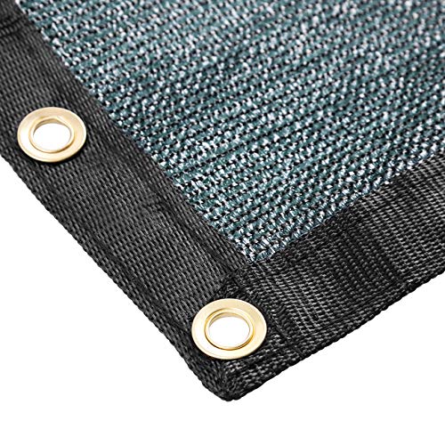 6 ft x 50 ft Privacy Screen Fence Heavy Duty Fence Cover Green (300 Sq Ft)