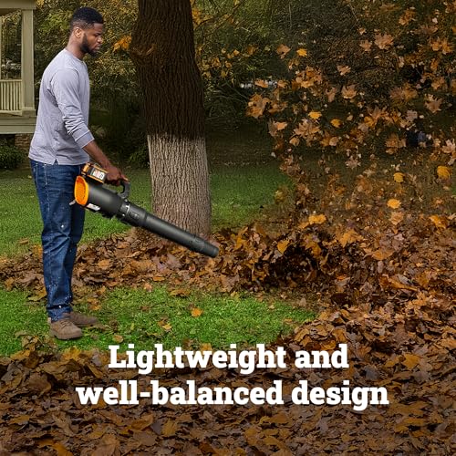 Cordless Leaf Blower (190MPH 40V Blower w/(2) 4.0Ah Batteries)