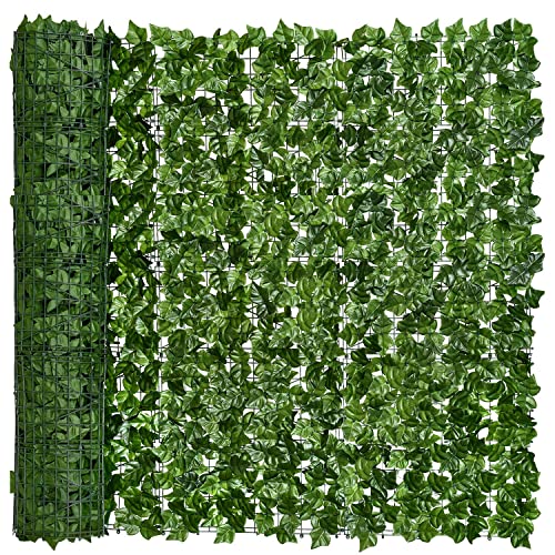 Artificial Ivy Privacy Fence (137.8x68.9inch)