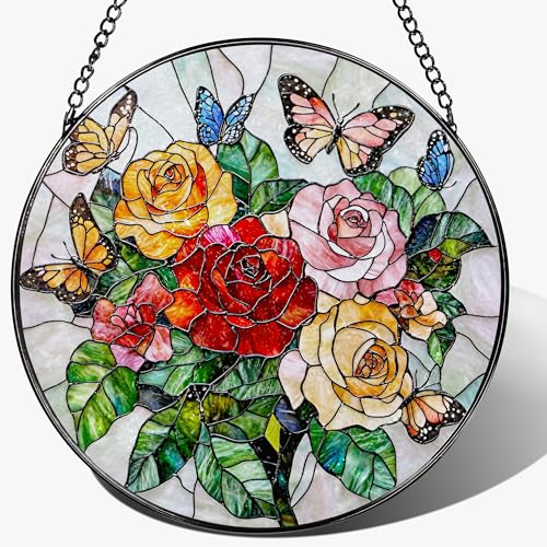 Butterfly & Rose Ornament (Butterfly&rose)