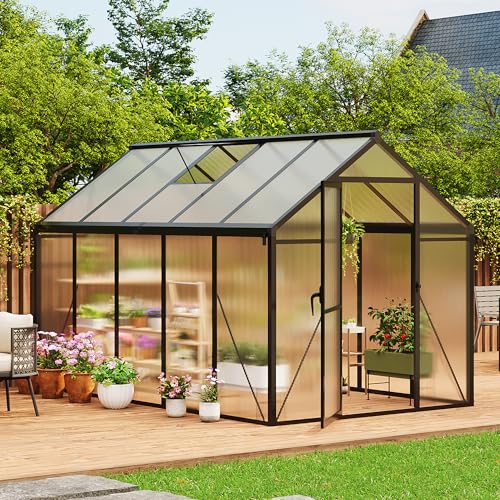 6 x 10 FT Greenhouse (Black / 6x10FT)