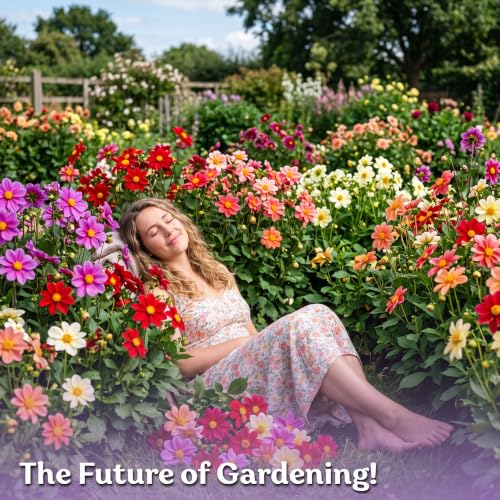 250 Dwarf Single Mix Dahlia Heirloom Flower Seeds