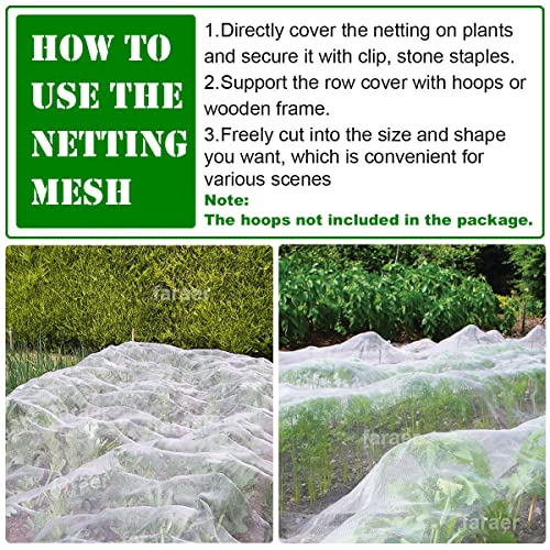 Garden Pest Barrier Netting