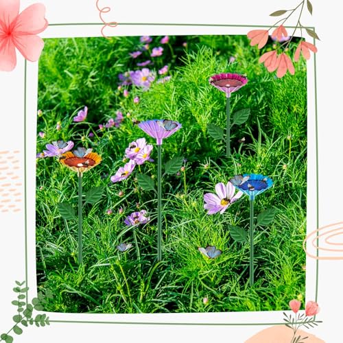 1 Pcs Metal Bee Watering Station (Blue)