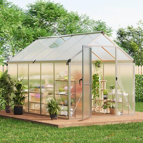 6 x 10 FT Greenhouse (Silver / 6x10FT)