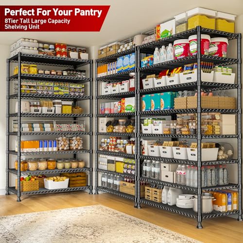 8 Tier Metal Shelving