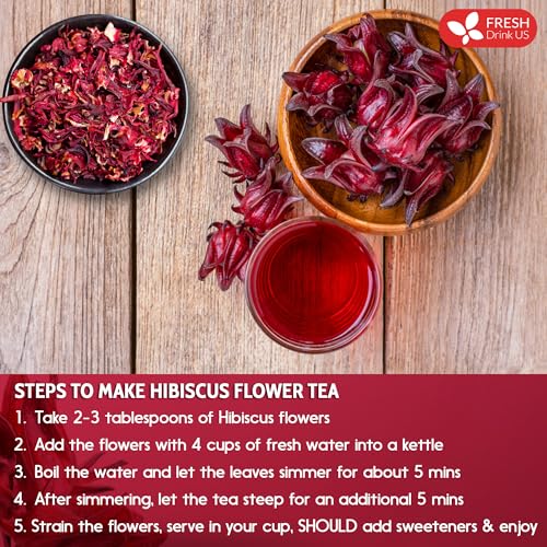 Premium 21oz Hibiscus Dried Flowers (22oz)