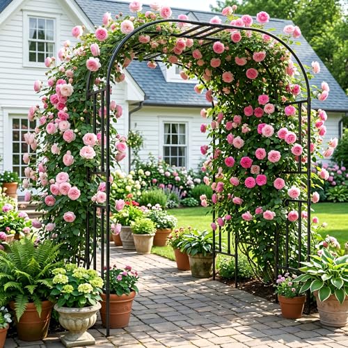 Garden Arch Trellis (59'' L x 47'' W x 87'' H)