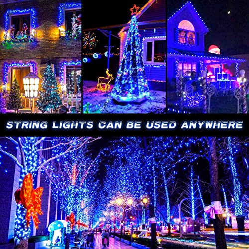 600 LED Solar Christmas Lights (Blue / 600LED*1)
