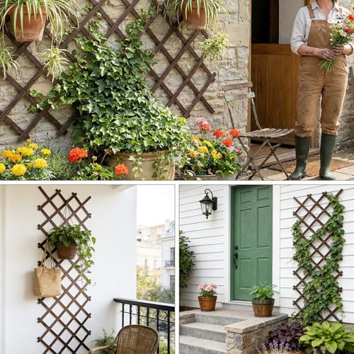 Expandable Trellis (Brown-1PC / 38" x 89")