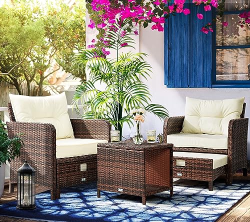 5 Pieces Patio Furniture Set