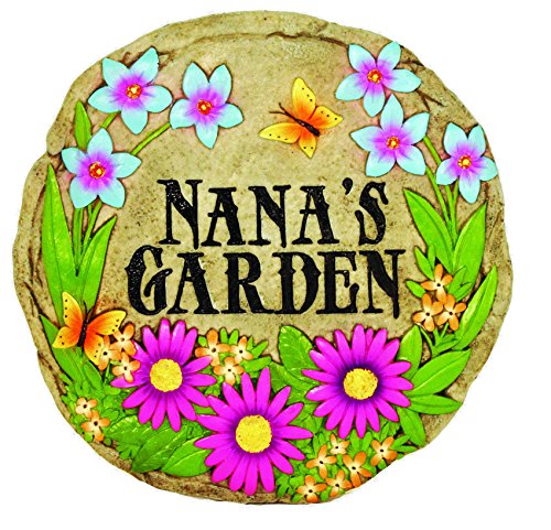Garden Décor Nana's Garden Stepping Stone (Nana's Garden / 9.63" Diameter)