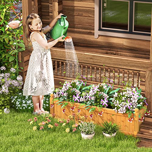 Raised Garden Bed (Orange / 43.5”x16”x14”)