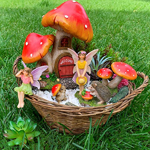 Fairy Garden Figurines (6 Count)