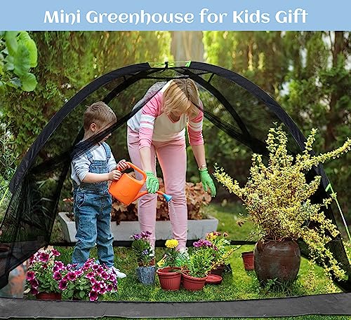 10 x 8 x 4.8 ft Garden Crop Cages Mesh Plant Cover