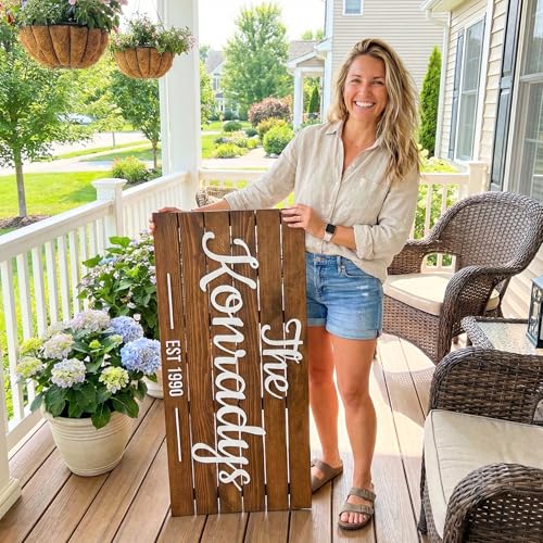 Wooden Name Sign Personalized and Custom (XX Large)