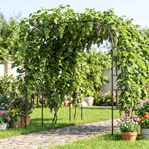 87" H x 79" L Garden Arch Trellis (87"H x 79"L x 16"W)