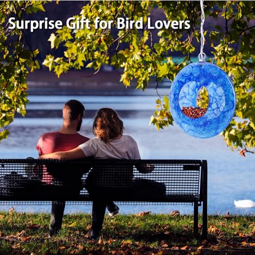 Glass Bird Feeder