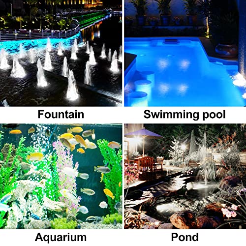 Solar Pond Lights (3 Light-Cool White)