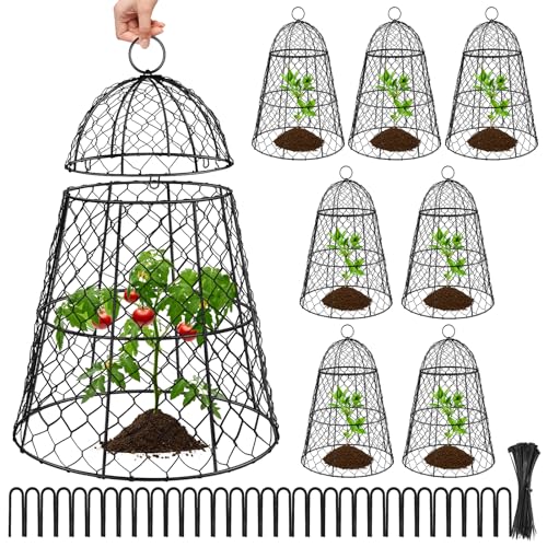 8 Pcs Garden Cloches for Plants