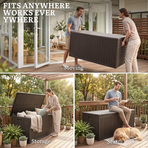 300 Gallon Extra Large Double (Brown / 300 Gallon)
