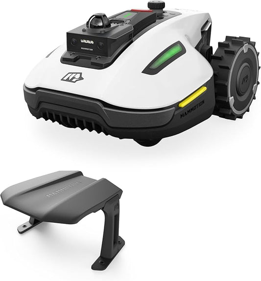 (2026 Upgrade) Mammotion YUKA mini 2 1000H Robotic Lawn Mower with Garage, for 0.25 Acre, 360° LiDAR + AI Vision, 45% Slope, DropMow, Smart Battery Management,Cutting Heights 2.0"-3.5"