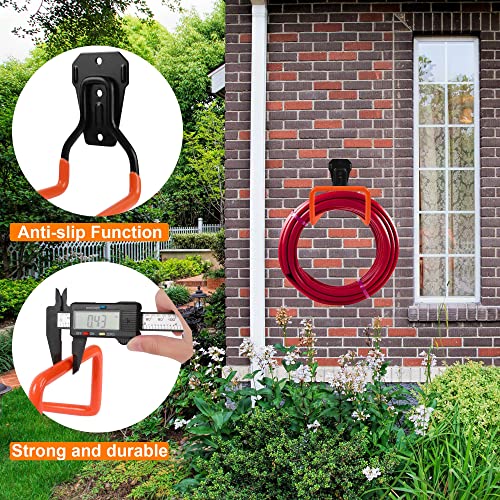 2pcs Hose Organizer Metal Hose Hangers for Outside Heavy Duty Hose Hook