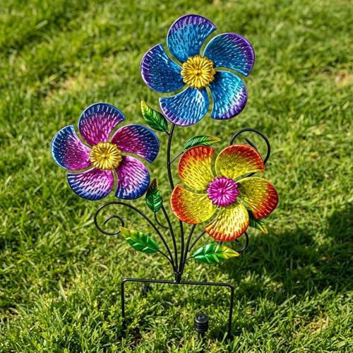 Wind Spinner Outdoor (Flowers Stakes)