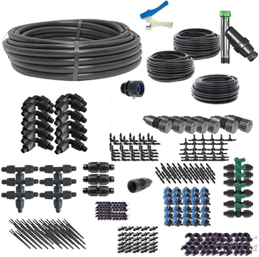 Drip Depot Drip Irrigation Kit for Raised Bed Gardening - Kit Size : Deluxe