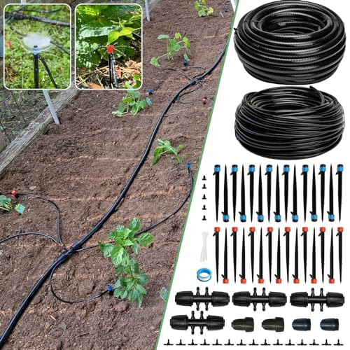 240FT Drip Irrigation System Kit (240FT Drip System Kit)