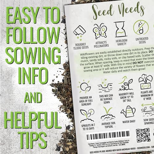 Hummingbird and Butterfly Seed Mix 10 Bulk Packs (10 Count)