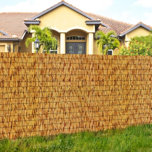 Bamboo Fencing (2×20FT / Brown)