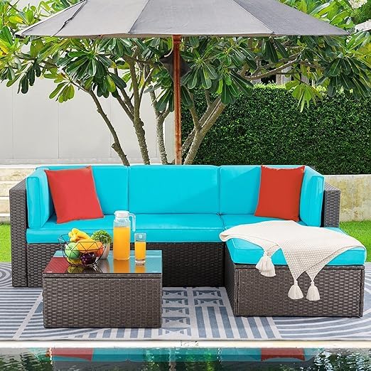 5 Pieces Patio Furniture Sets Outdoor All