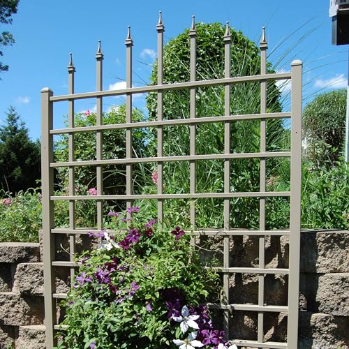 Dura Trel Winchester 57 x 95 Inch PVC Vinyl Outdoor Garden Patio Trellis