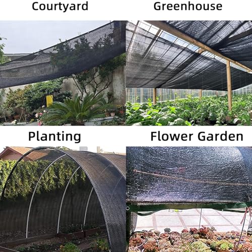Shade Cloth for Garden 10 * 20FT (black / 10*20FT)