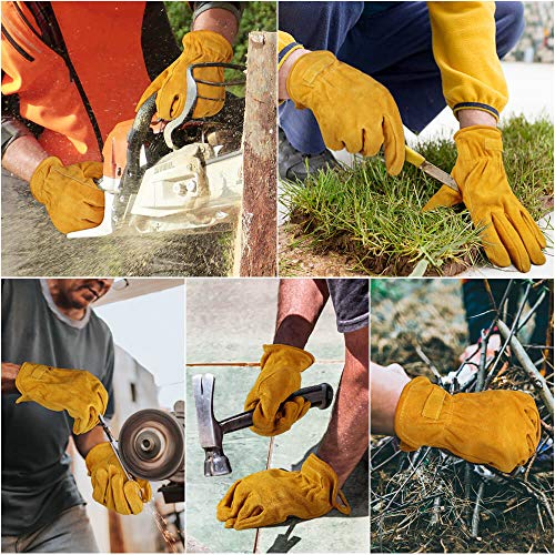 Leather Work Gloves