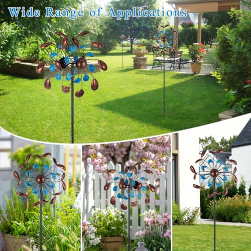Wind Spinner Outdoor (13‘’Blue Copper)