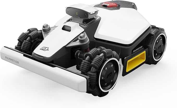 Mammotion LUBA Mini AWD 1500H Robot Lawn Mower with 4G, Reception 0.37 Acre, Max. 0.45 Acre, All-Wheel-Drive for 80% Slope, UltraSense AI Vision+RTK Auto-Mapping, Cutting Height 2.2"-4.0"