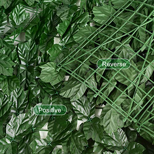 Artificial Ivy Privacy Fence (137.8x68.9inch)