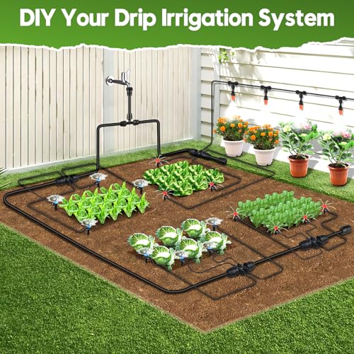 240FT Drip Irrigation System for Garden